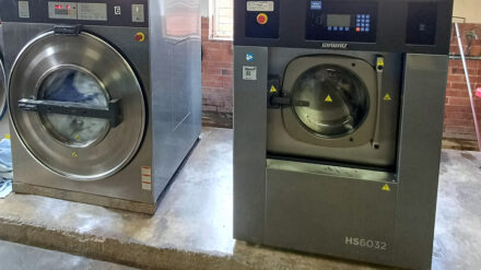Girbau HS6032 hospital laundry upgrade